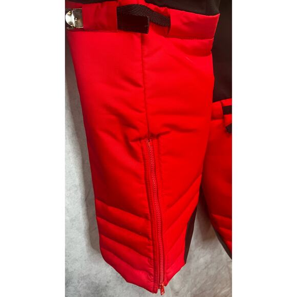 Profile Vintage Mens Ski Pants Multicolor Colorblock Mesh Lined Stretch Size 40 - Picture 5 of 13